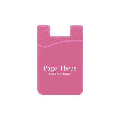 Silicone Wallet Case MOQ 50 PCS Pink