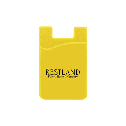 Silicone Wallet Case MOQ 50 PCS Yellow