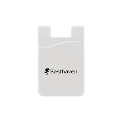 Silicone Wallet Case MOQ 50 PCS White