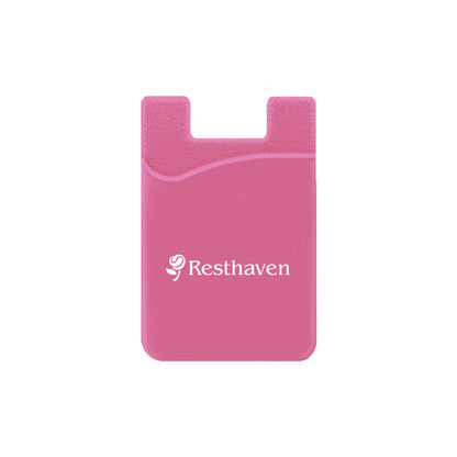 Silicone Wallet Case MOQ 50 PCS Pink