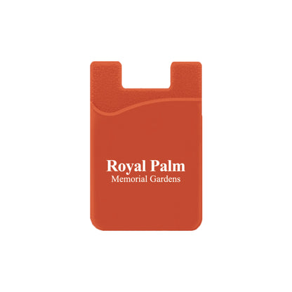 Silicone Wallet Case MOQ 50 PCS Orange