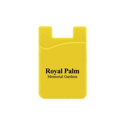 Silicone Wallet Case MOQ 50 PCS Yellow