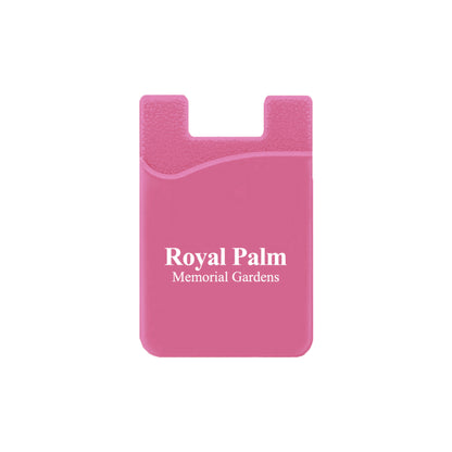 Silicone Wallet Case MOQ 50 PCS Pink