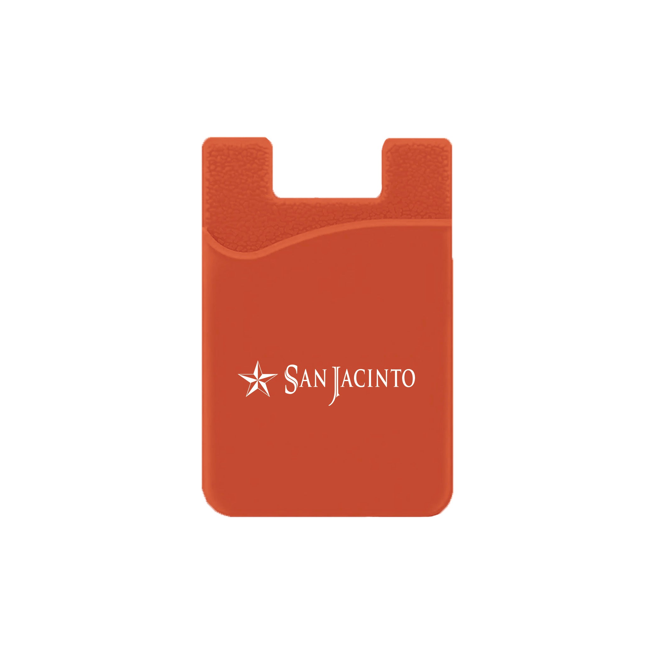 Silicone Wallet Case MOQ 50 PCS Orange