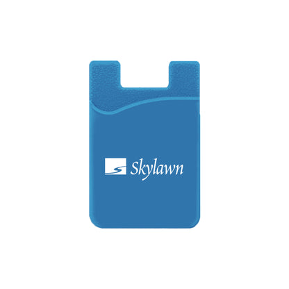 Silicone Wallet Case MOQ 50 PCS Blue