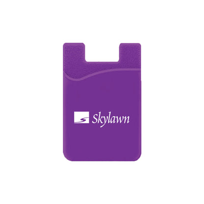 Silicone Wallet Case MOQ 50 PCS Purple