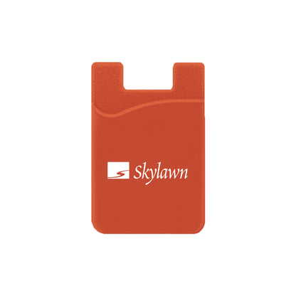 Silicone Wallet Case MOQ 50 PCS Orange