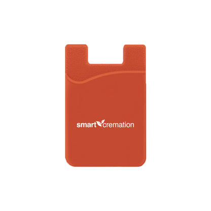 Silicone Wallet Case MOQ 50 PCS Orange