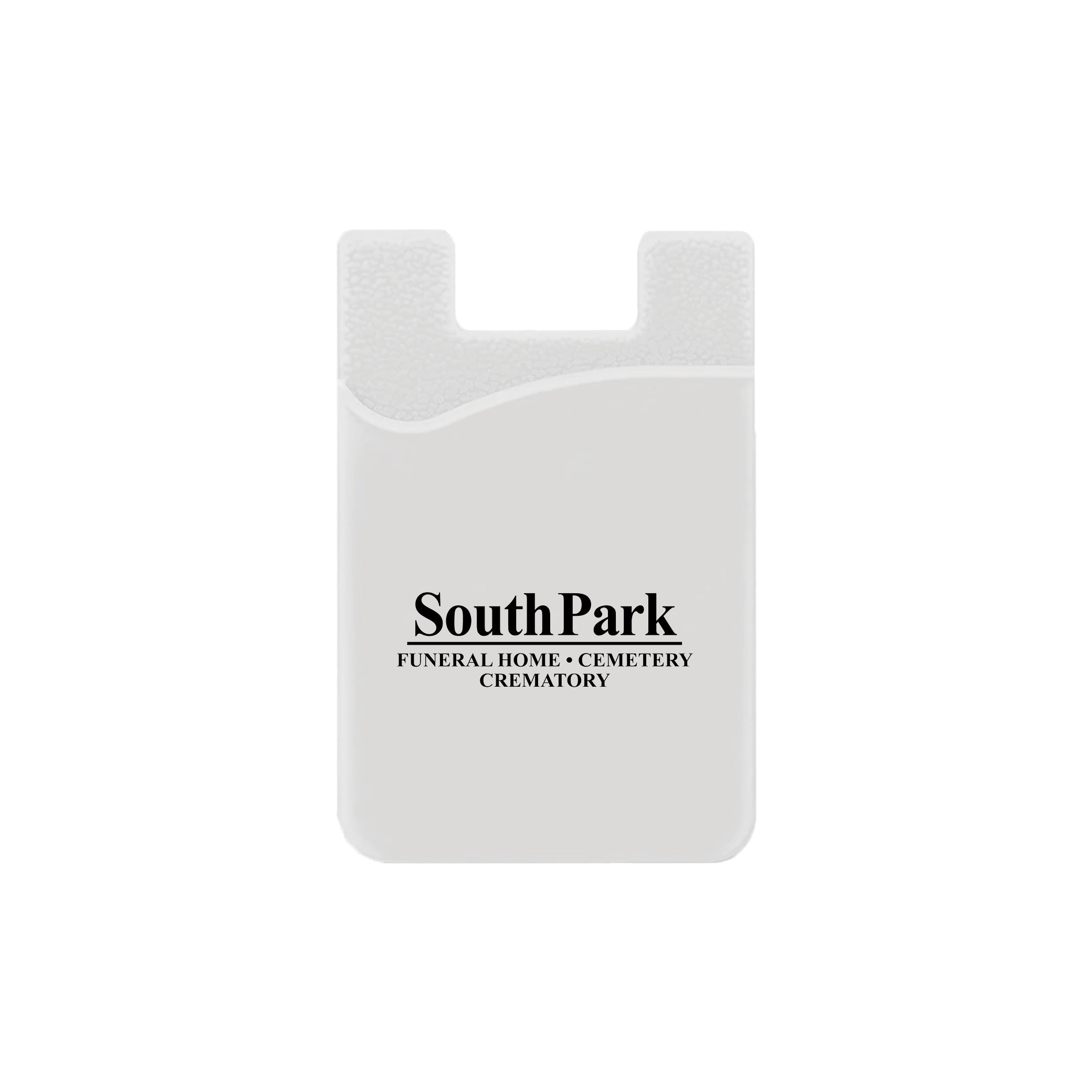 Silicone Wallet Case MOQ 50 PCS White