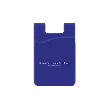 Silicone Wallet Case MOQ 50 PCS Royal Blue