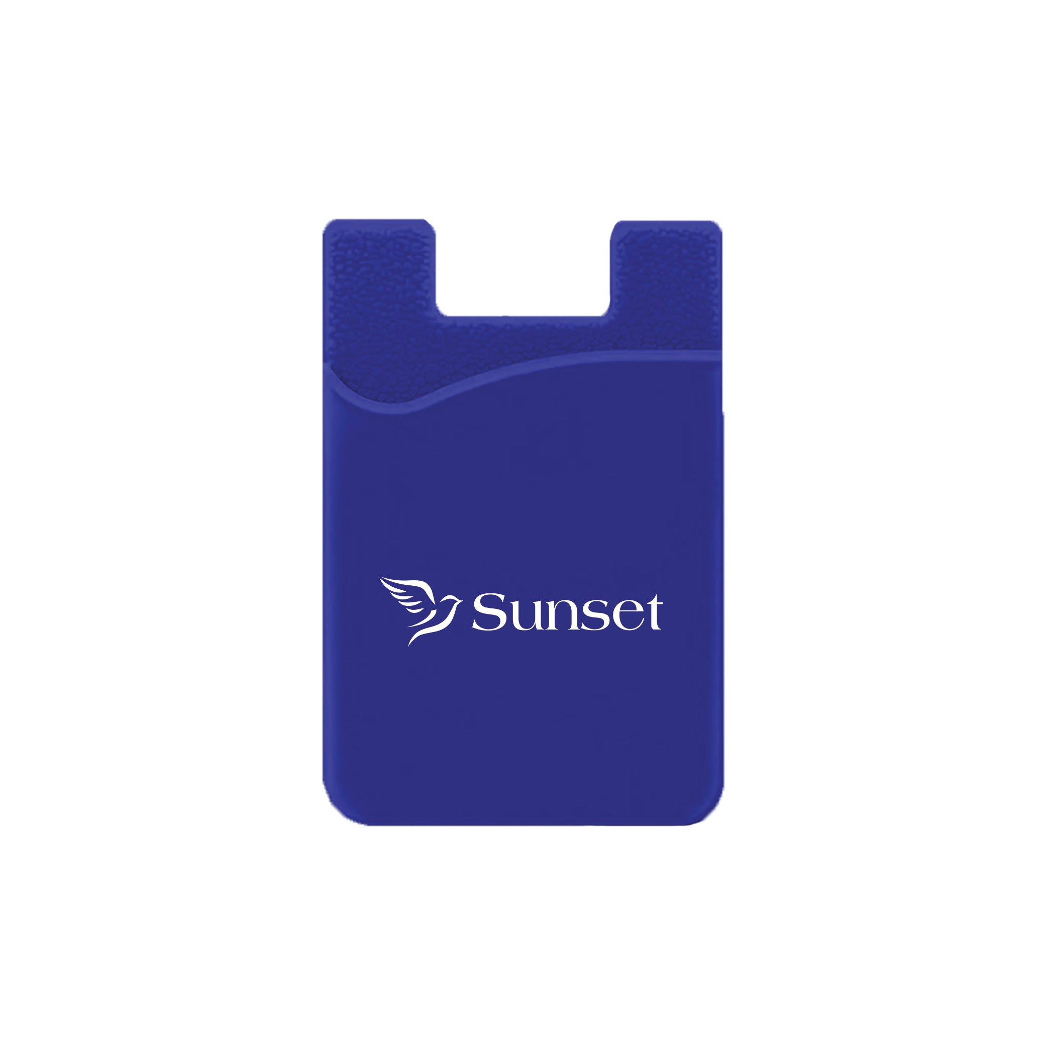 Silicone Wallet Case MOQ 50 PCS Royal Blue