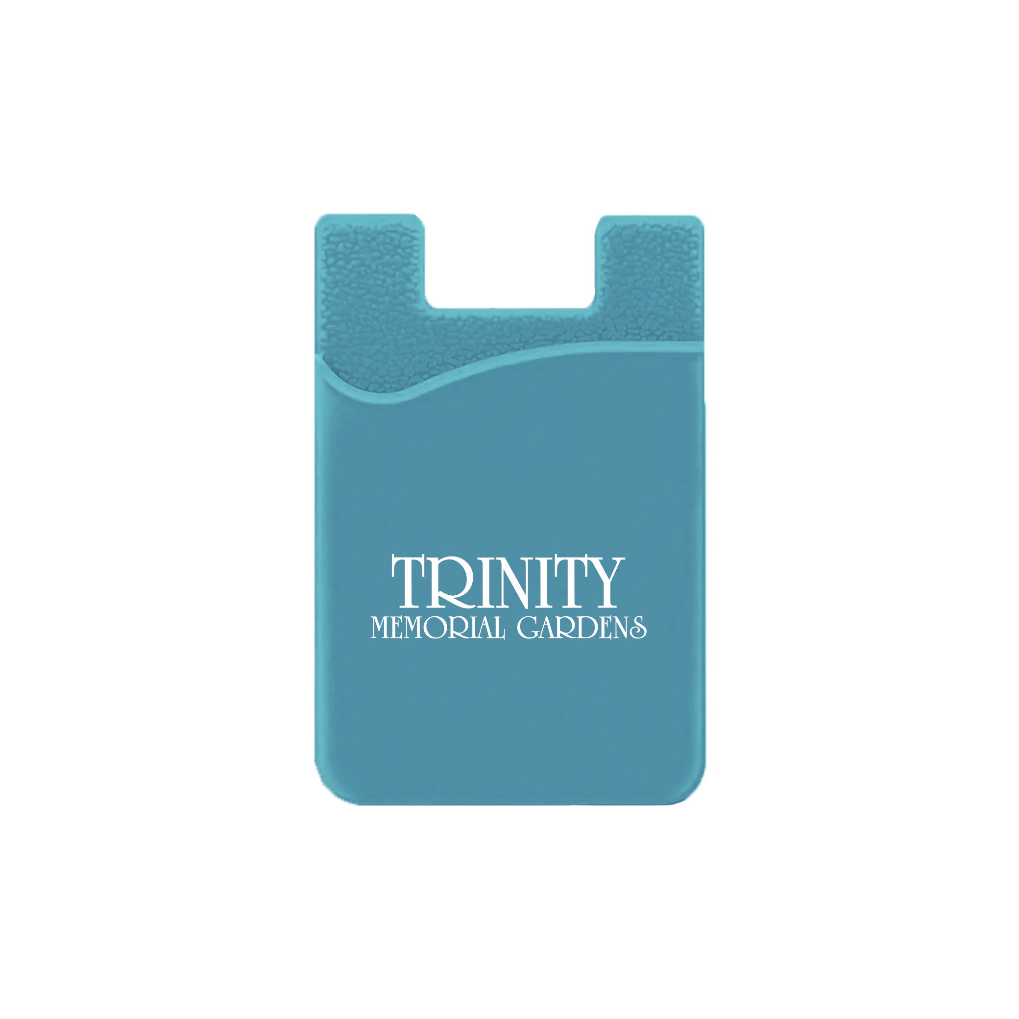 Silicone Wallet Case MOQ 50 PCS Light Blue