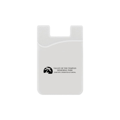 Silicone Wallet Case MOQ 50 PCS White