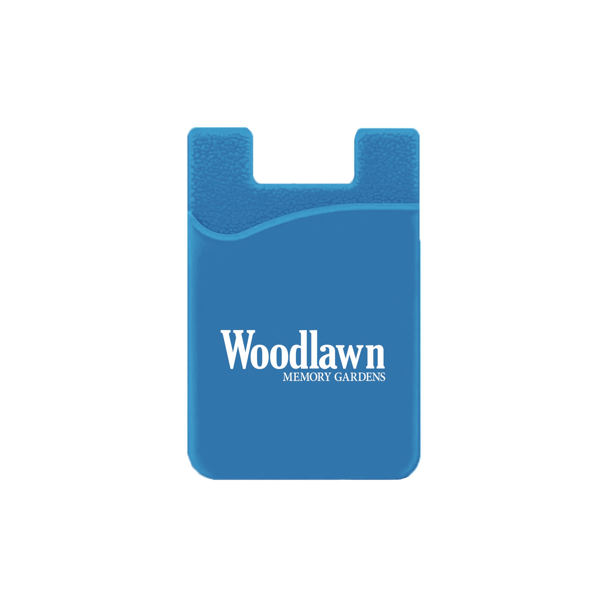 Silicone Wallet Case MOQ 50 PCS Blue
