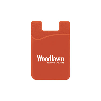 Silicone Wallet Case MOQ 50 PCS Orange